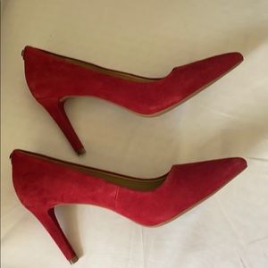 red point toe heels